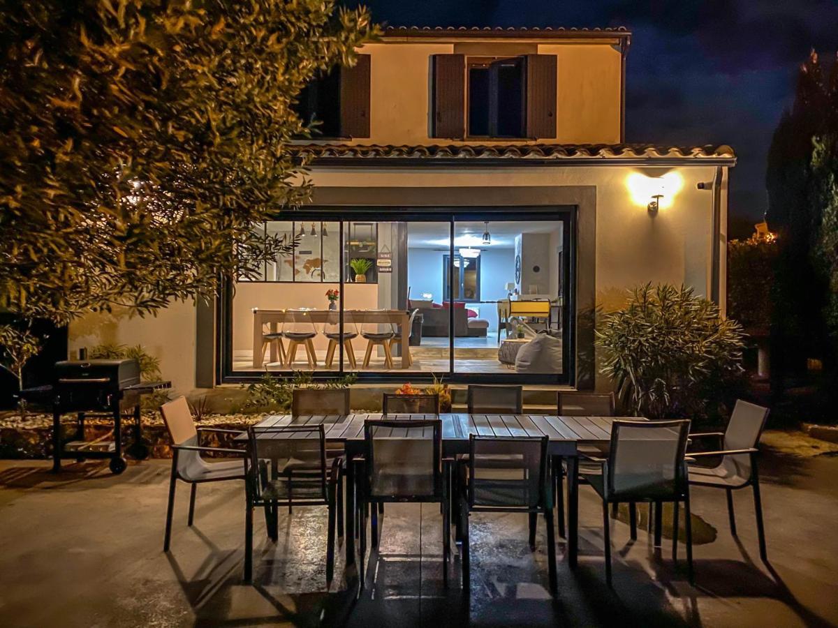 Carcalove - Pool, Billard & Jacuzzi - 10Pax Fontiès-dʼAude Exteriör bild