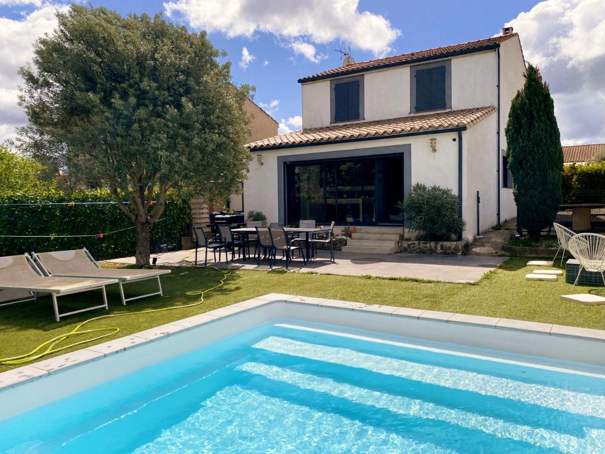 Carcalove - Pool, Billard & Jacuzzi - 10Pax Fontiès-dʼAude Exteriör bild
